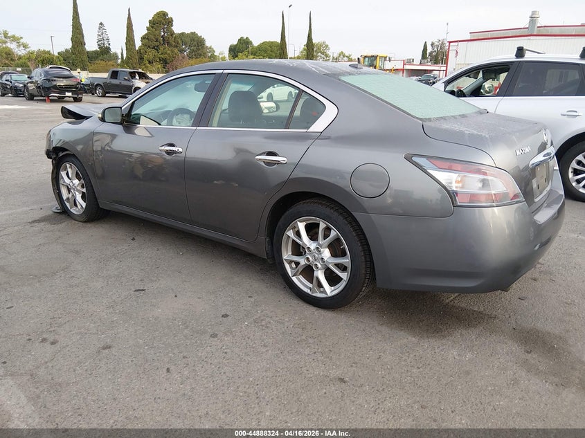 2014 Nissan Maxima 3.5 3.5 Sv grey Lot 111044888324 Vin 1N4AA5AP7EC450928