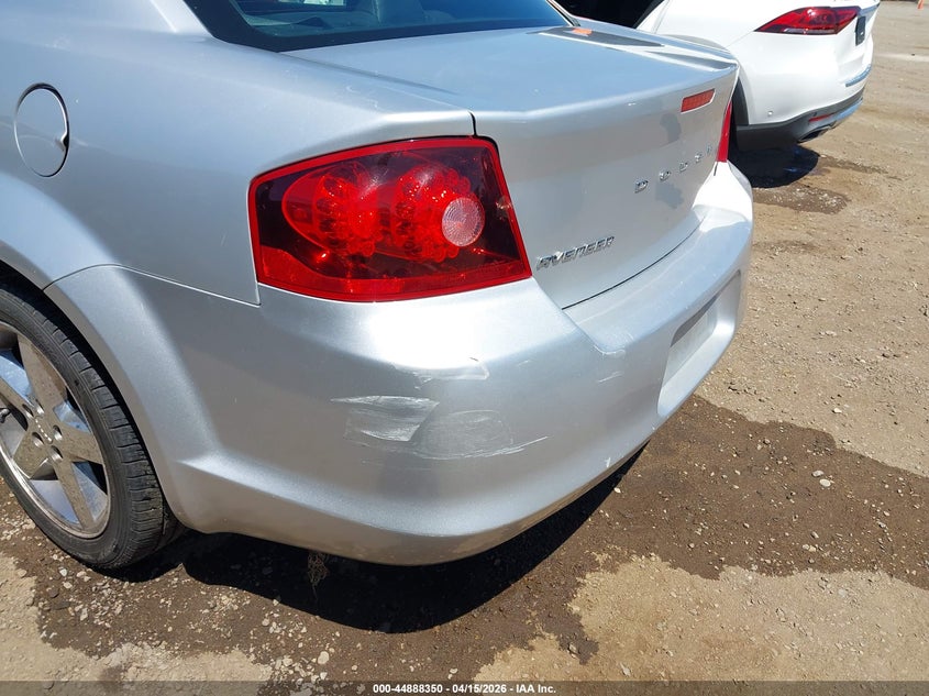 2011 Dodge Avenger Lux VIN: 1B3BD2FGXBN578126 Lot: 44888350