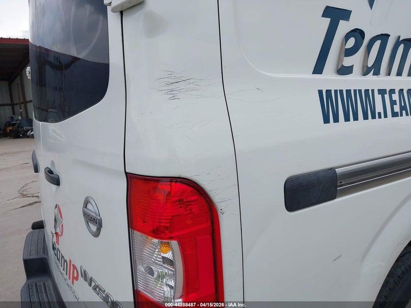 2021 Nissan Nv Cargo Nv2500 Hd Sv High Roof V8 VIN: 1N6AF0LY2MN800924 Lot: 44888487