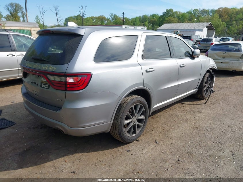 Vin: 1c4rdjdg9jc174108, lot: 45385849, dodge durango gt awd 20184