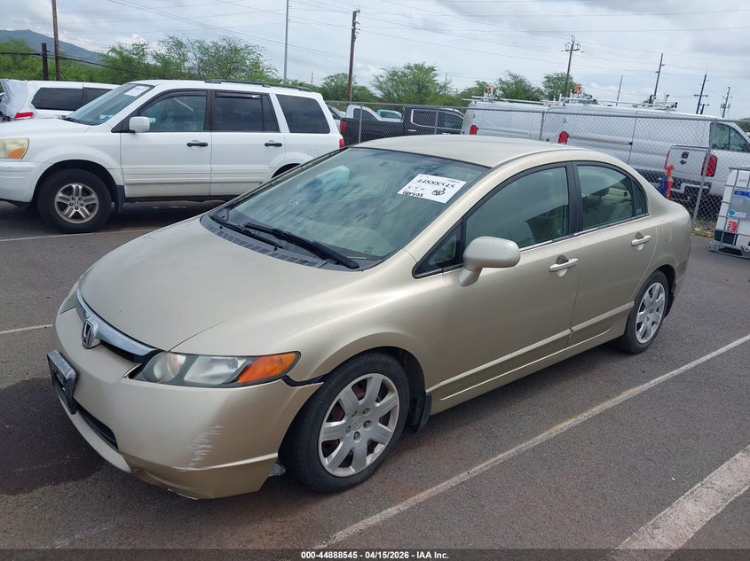 2007 Honda Civic Lx VIN: 1HGFA16587L010057 Lot: 44888545