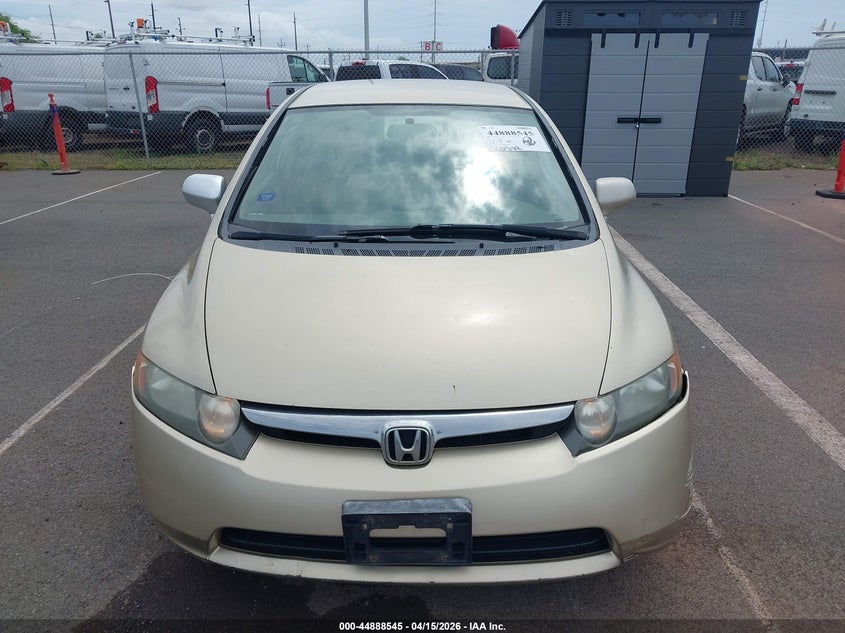 2007 Honda Civic Lx VIN: 1HGFA16587L010057 Lot: 44888545