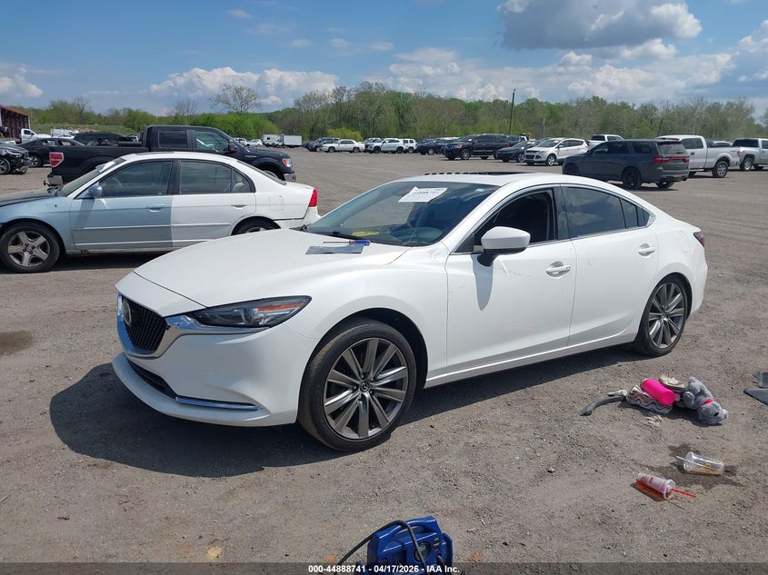 Vin: jm1gl1wyxk1504450, lot: 45386087, mazda mazda6 grand touring reserve 20192