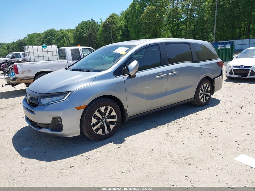 Vin: 5fnrl6h69tb027438, lot: 45386097, honda odyssey ex-l 20262