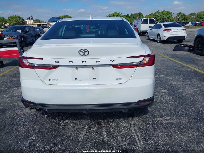 VIN 4T1DAACK8SU099322 2025 TOYOTA CAMRY SE