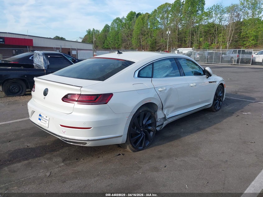 Vin: wvwar7an7pe014424, lot: 45386374, volkswagen arteon 2.0t sel r-line 20234