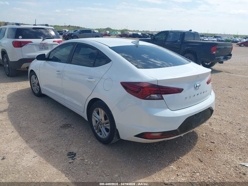VIN 5NPD84LF0LH605449 2020 HYUNDAI ELANTRA VALUE EDITION