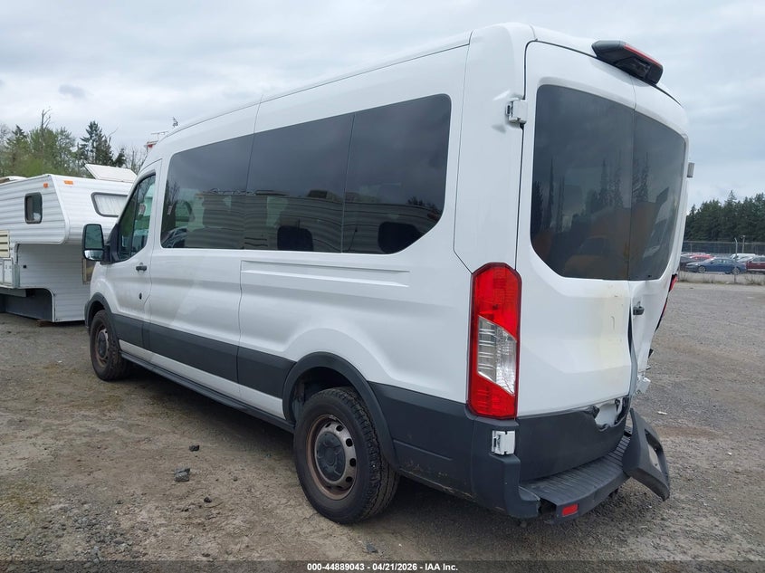 Vin: 1fbax2c83pkb87640, lot: 45386389, ford transit-350 passenger van xl 20233