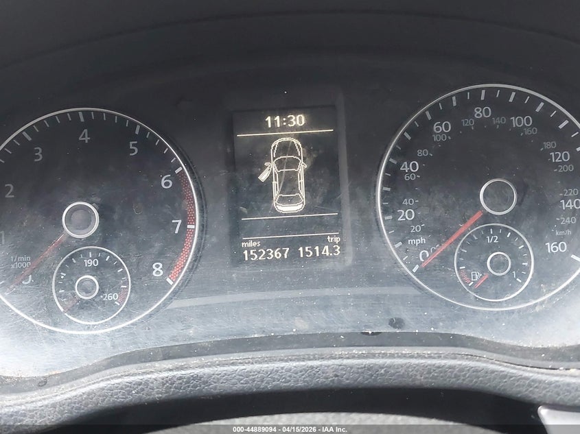 2012 Volkswagen Passat 2.5L Se VIN: 1VWBP7A35CC002994 Lot: 44889094