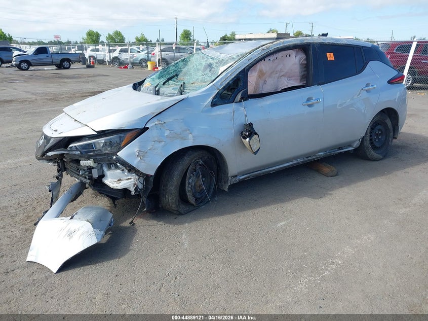 Vin: 1n4az1bv4pc555296, lot: 45386467, nissan leaf s 40 kwh 20232