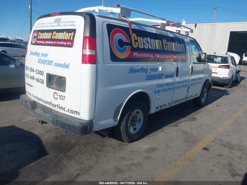CHEVROLET EXPRESS 2008 VIN 1GCGG25C881129652
