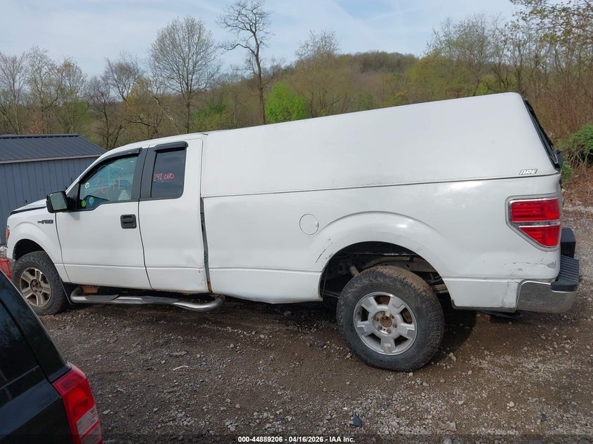 2012 Ford F-150 5.0 Xlt white Lot 111044889206 Vin 1FTFX1EF7CKE03832