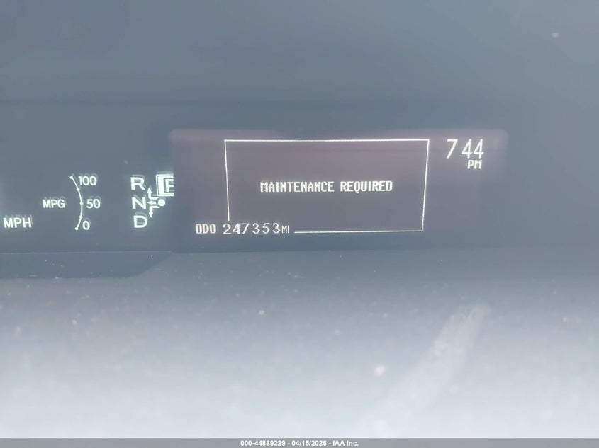 2014 Toyota Prius Five/Four/Three/Two VIN: JTDKN3DU0E1791057 Lot: 44889229