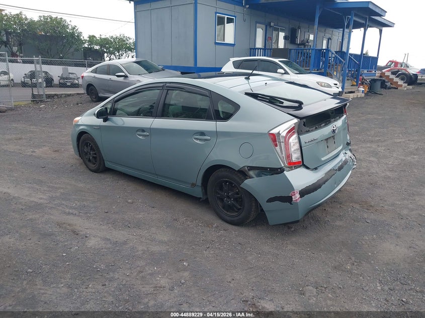 2014 Toyota Prius Five/Four/Three/Two VIN: JTDKN3DU0E1791057 Lot: 44889229
