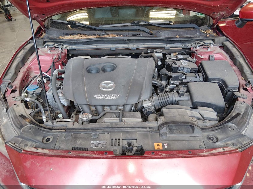 2014 Mazda 3 2.0 I Grand Touring red Lot 111044889262 Vin JM1BM1M74E1126762