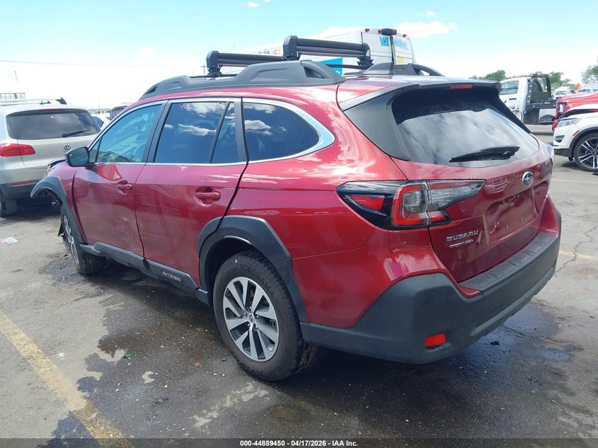Vin: 4s4btadc0s3245386, lot: 45386796, subaru outback premium 20253