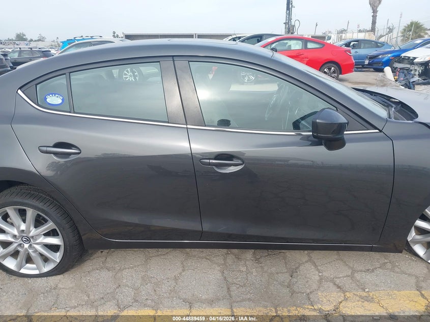 2017 Mazda 3 2.5 Grand Touring grey Lot 111044889459 Vin 3MZBN1W3XHM129547