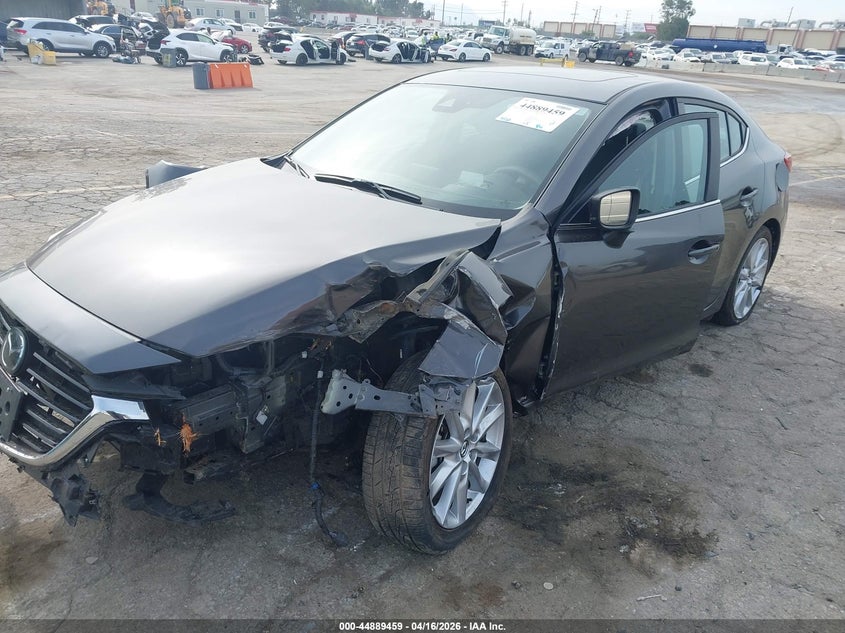3MZBN1W3XHM129547 2017 Mazda 3 2.5 Grand Touring grey