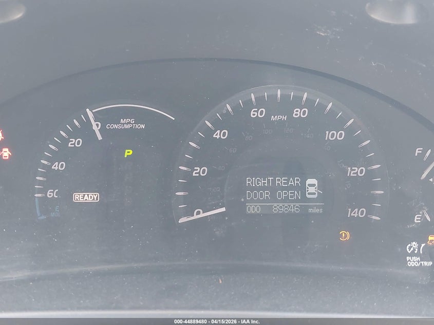 2007 Toyota Camry Hybrid VIN: 4T1BB46KX7U009662 Lot: 44889480