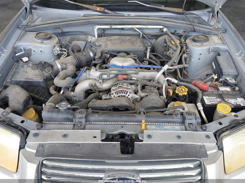 2006 Subaru Forester 2.5X VIN: JF1SG63626H754587 Lot: 44889487