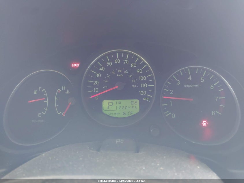 2006 Subaru Forester 2.5X VIN: JF1SG63626H754587 Lot: 44889487