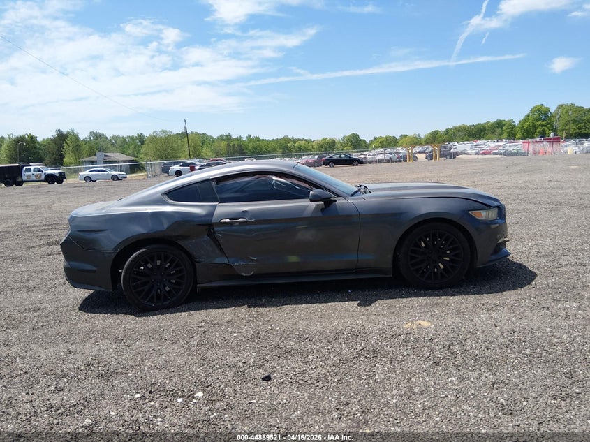 2015 Ford Mustang 2.3 Ecoboost grey Lot 111044889521 Vin 1FA6P8TH4F5361352
