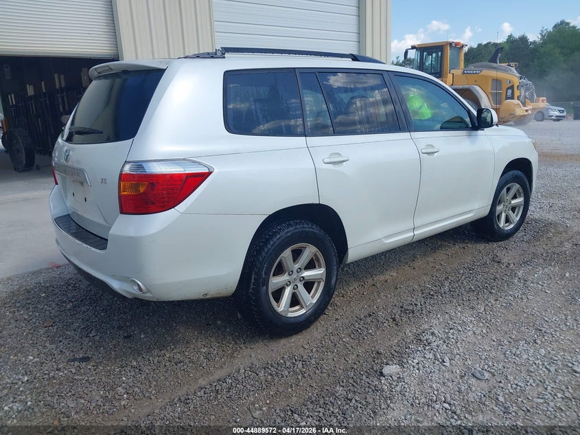 2008 TOYOTA HIGHLANDER SPORT UTILITY VEHICLE 3.5L V-6 DOHC, VVT, 270HP
