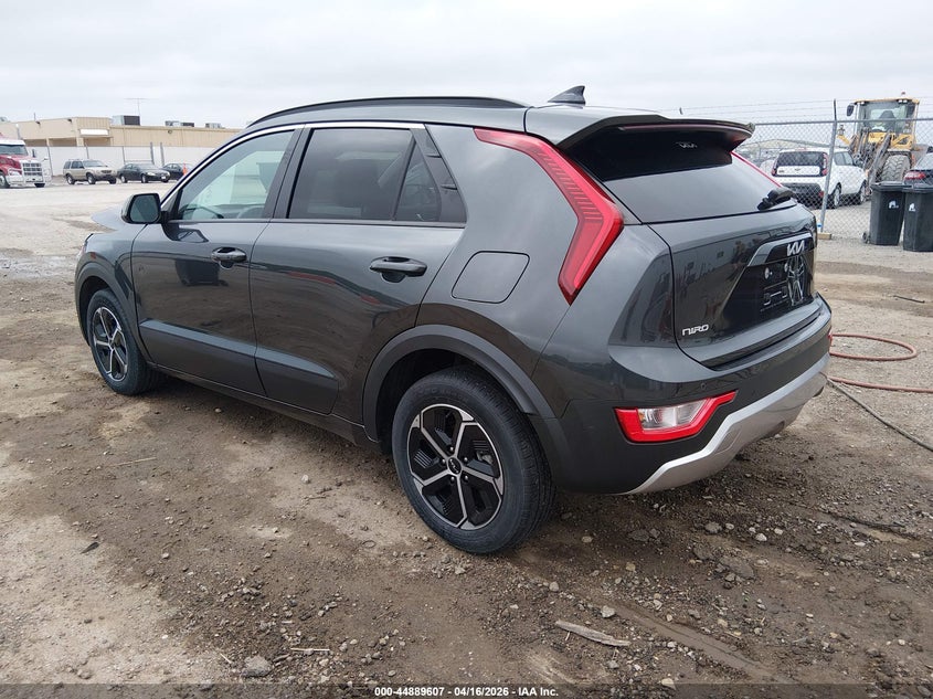 Vin: kndcr3le0r5161914, lot: 45386953, kia niro ex 20243