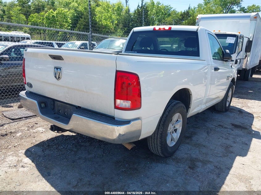 2016 Ram 1500 5.7 Ram Tradesman white Lot 111044889644 Vin 3C6JR6AT3GG153541