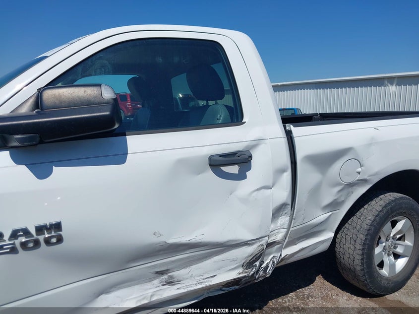 2016 Ram 1500 5.7 Ram Tradesman white Lot 111044889644 Vin 3C6JR6AT3GG153541