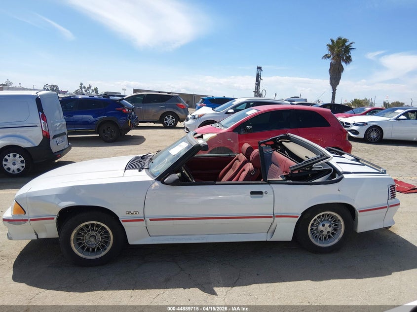 1987 Ford Mustang Gt VIN: 1FABP45E2HF239936 Lot: 44889715