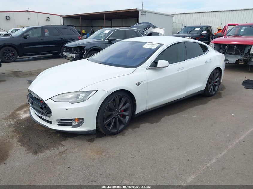 2014 Tesla Model S P85 5YJSA1H12EFP36181 photo 1