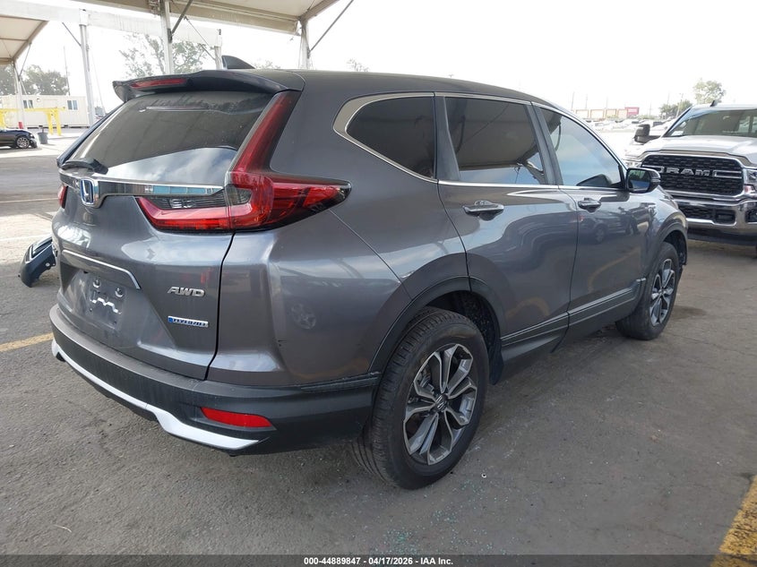 VIN 7FART6H50ME022190 2021 HONDA CR-V HYBRID EX