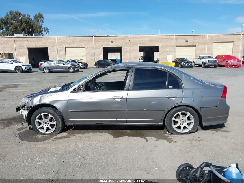 2004 Honda Civic Lx VIN: 2HGES16504H532828 Lot: 44889870