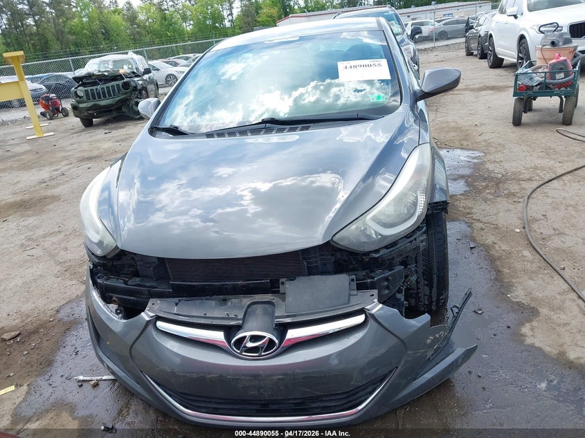 HYUNDAI ELANTRA 2014 VIN 5NPDH4AE7EH517480