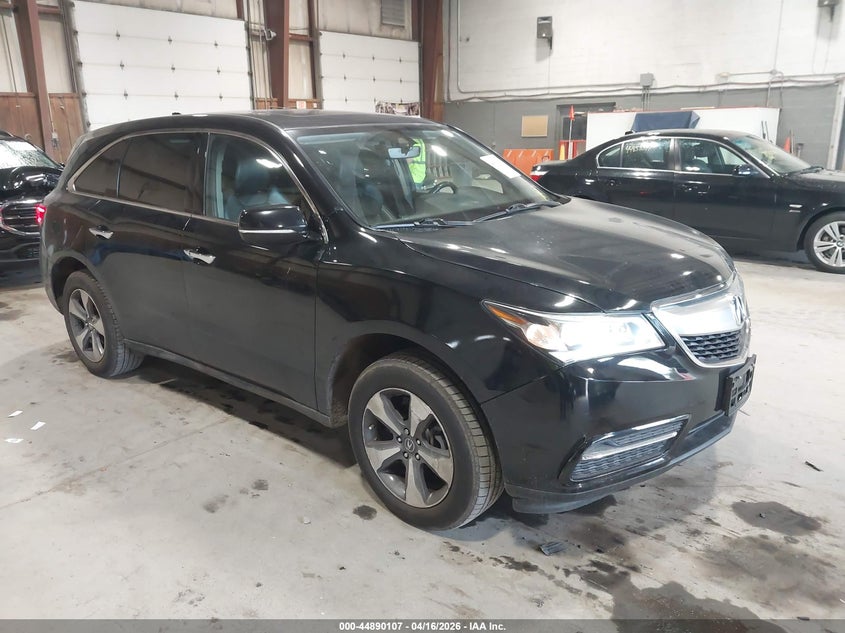 2016 Acura Mdx Acurawatch Plus Package