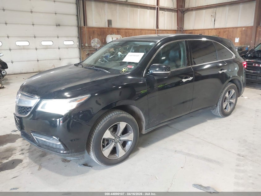 2016 Acura Mdx Acurawatch Plus Package