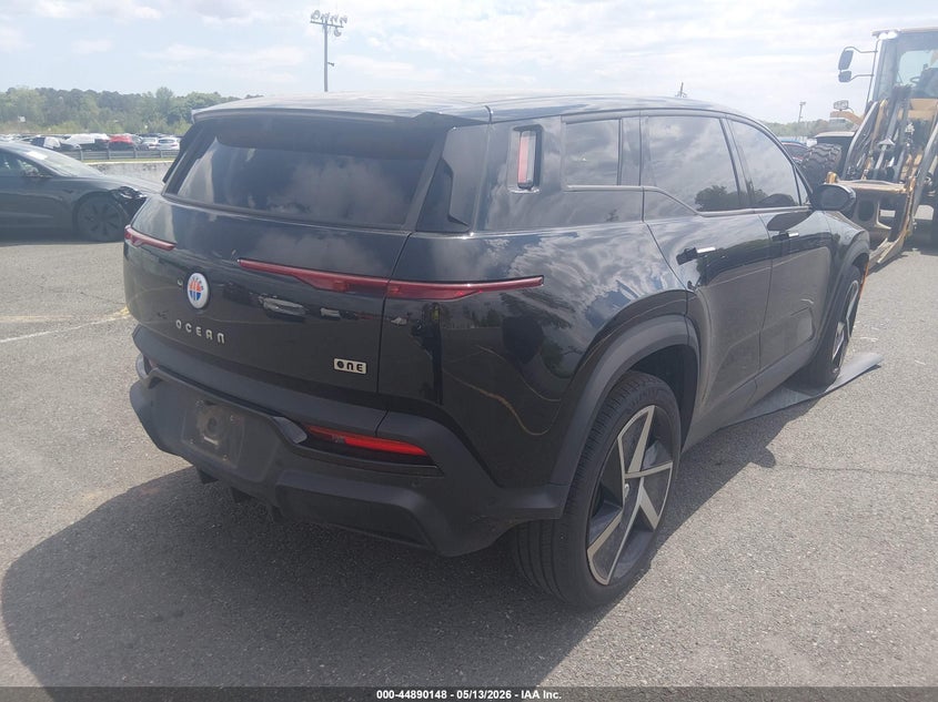 Vin: vcf1zbu20pg003581, lot: 45387495, fisker ocean one 20234