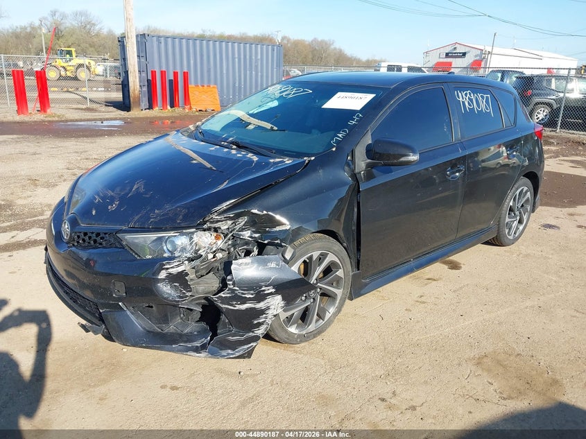 Vin: jtnkarje5gj511868, lot: 45387533, scion im 20162