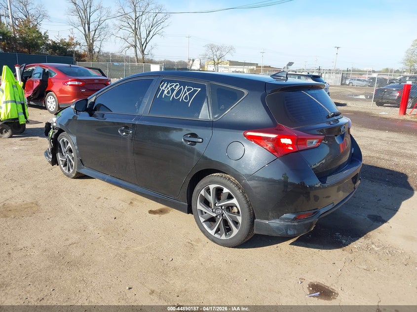 Vin: jtnkarje5gj511868, lot: 45387533, scion im 20163