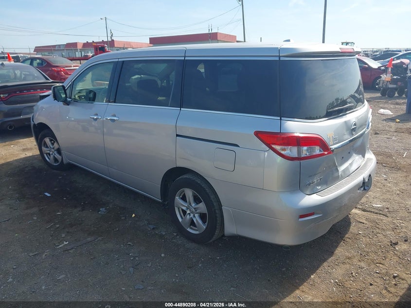 Vin: jn8ae2kp7f9125372, lot: 45387554, nissan quest sv 20153