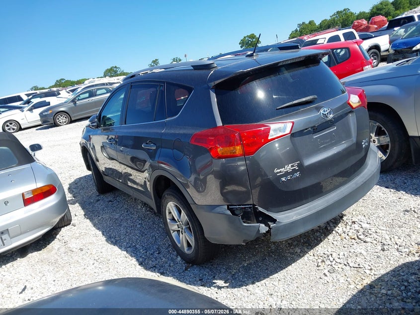 2015 TOYOTA RAV 4 SPORT UTILITY VEHICLE 2.5L I-4 DOHC, VVT, 176HP