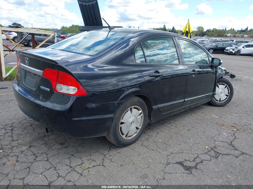 2009 HONDA CIVIC HYBRID auction photo 4
