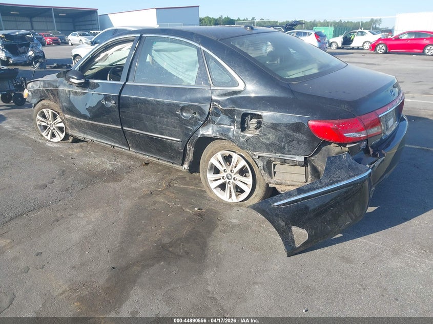 Vin: kmhfc4df8ba526943, lot: 45387901, hyundai azera limited 20113