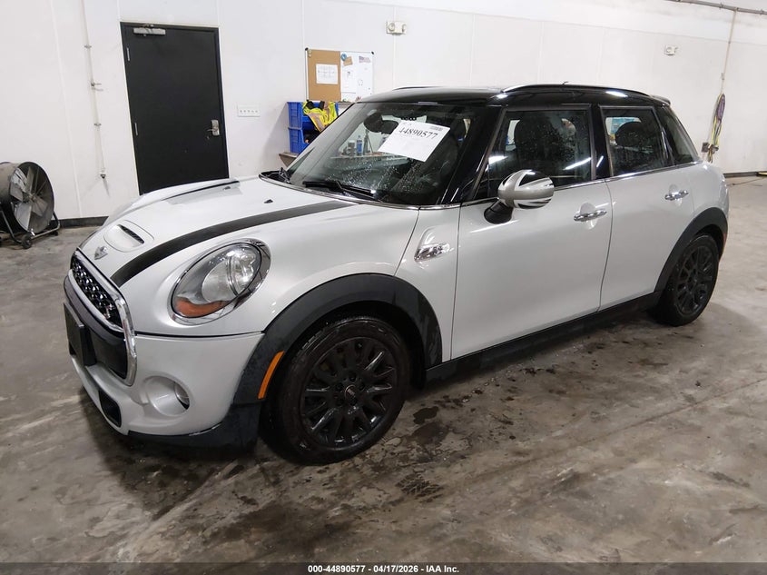 Vin: wmwxu3c53f2b57918, lot: 45387923, mini hardtop cooper s 20152
