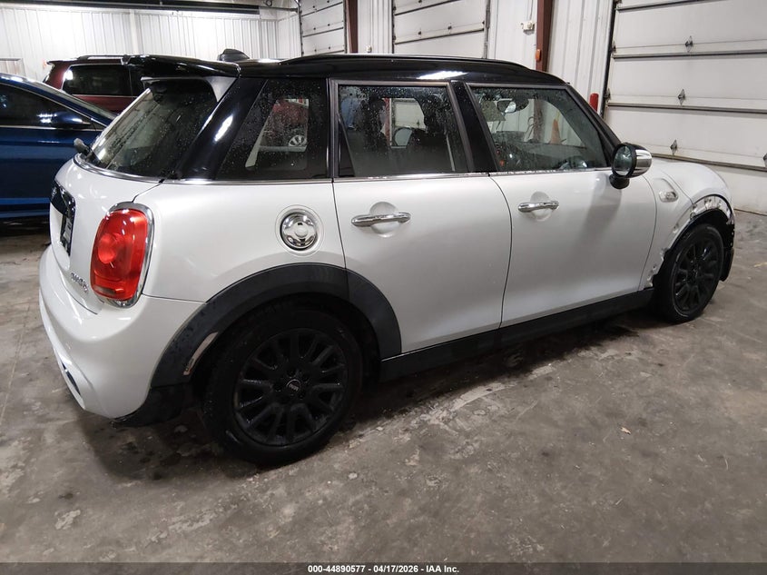 Vin: wmwxu3c53f2b57918, lot: 45387923, mini hardtop cooper s 20154