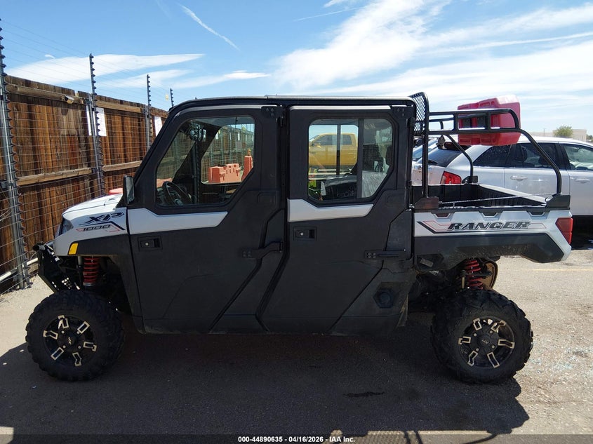 2021 Polaris Ranger Crew Xp 1000 Northstar Premium VIN: 4XARSU995M8456407 Lot: 44890635