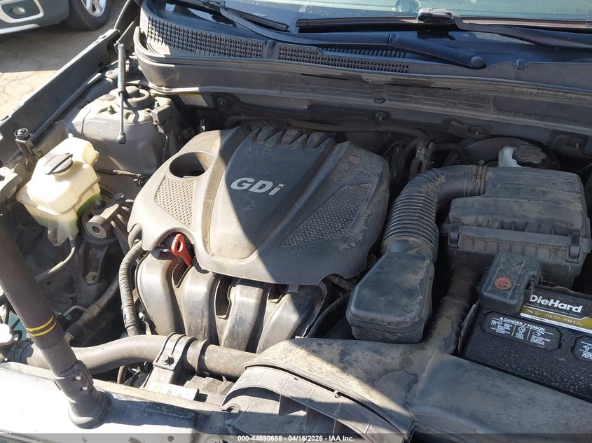 2013 HYUNDAI SONATA SEDAN 2.4L I-4 DI, DOHC, VVT, 198HP