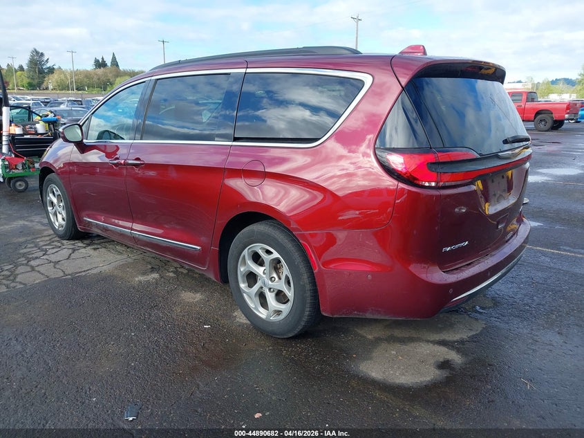 2C4RC1GG2NR197032 2022 Chrysler Pacifica 3.6 Limited brown