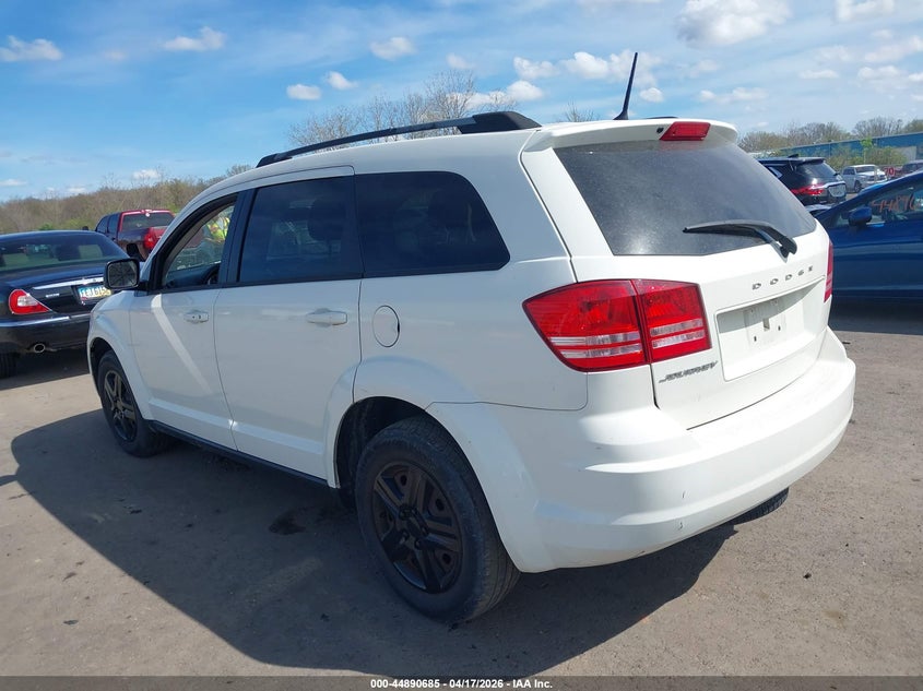 Vin: 3c4pdcabxjt446049, lot: 45388031, dodge journey se 20183